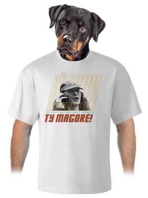 B18: Jiří Kára unisex tričko oversized White