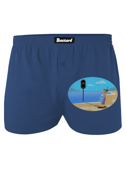 Bezpečné plavání pánské trenky Blue