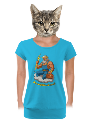 dámské tričko s lemem