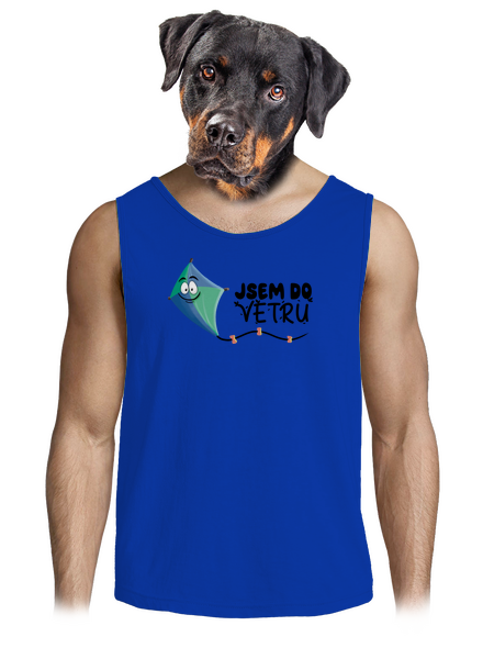 Do větru pánské tílko Royal Blue
