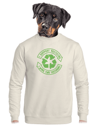 unisex mikina bez kapuce