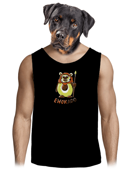 Ewokado pánské tílko Black
