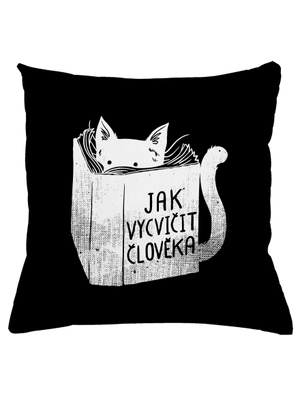 Povinná četba polštář Black