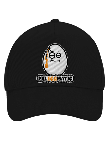 Phleggmatic kšiltovka baseballka Black