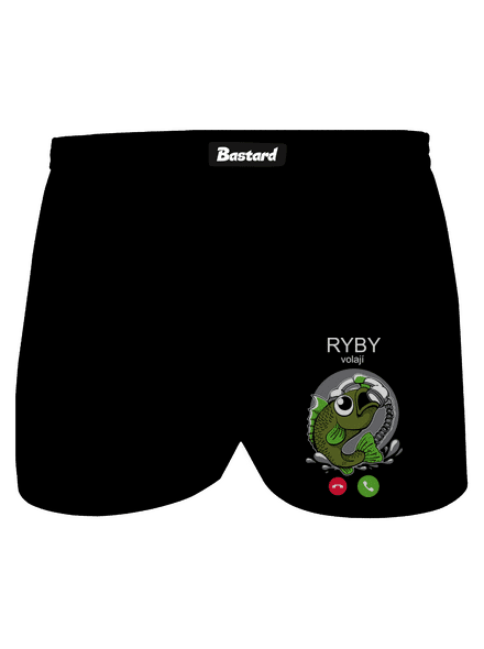 Ryby volají pánské trenky Black