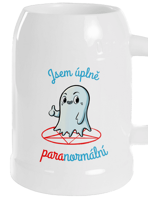 Jsem paranormální půllitr White