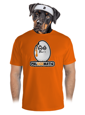 Phleggmatic pánské sportovní tričko Neon Orange