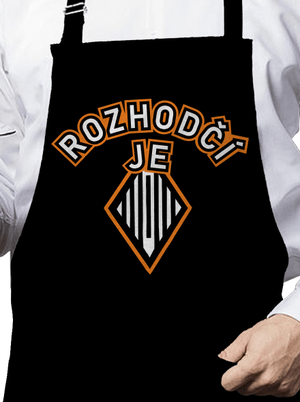 Rozhodčí zástěra Black