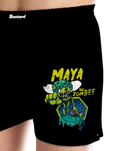 Zombee Mája pánské trenky Black