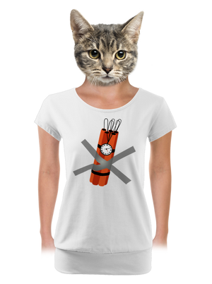 dámské tričko s lemem