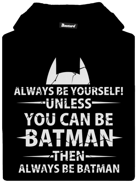 Batman dětská mikina klokanka Black