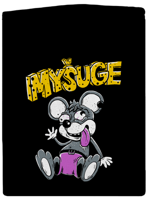 Myšuge dámská mikina na zip Black