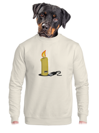 unisex mikina bez kapuce