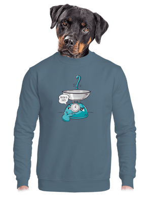 unisex mikina bez kapuce