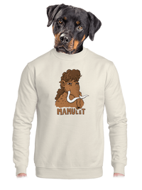 unisex mikina bez kapuce