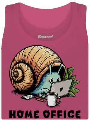 Šnekův home office dámské tílko klasické Magenta