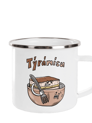 Týrámísu plecháček White