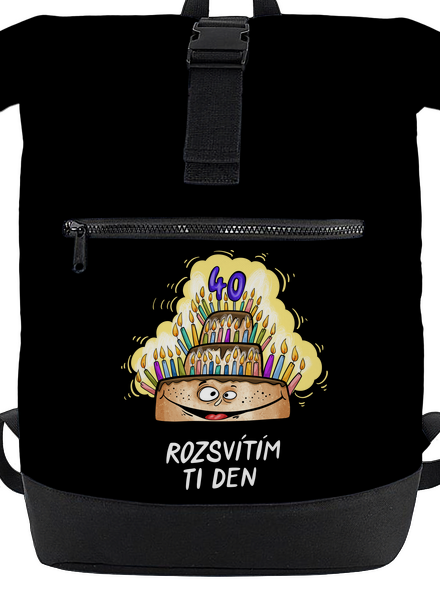 Rozsvítím ti den batoh Black