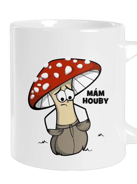 Mám houby velký hrnek White