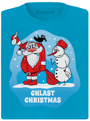 Chlast Christmas dámské sportovní tričko Blue Atol