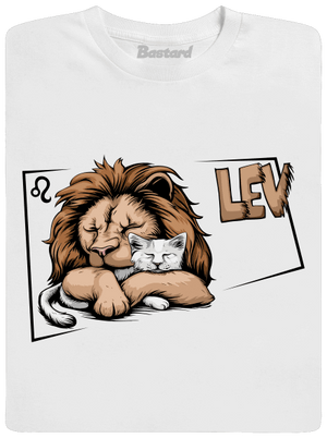 Kočičí horoskop: Lev  dětské tričko White
