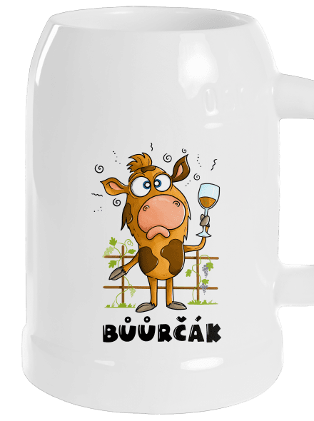 Bůůrčák půllitr White