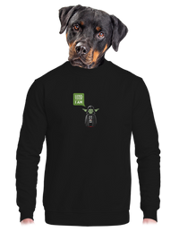 unisex mikina bez kapuce