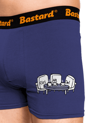 Nerozluční kamarádi boxerky Blue Navy