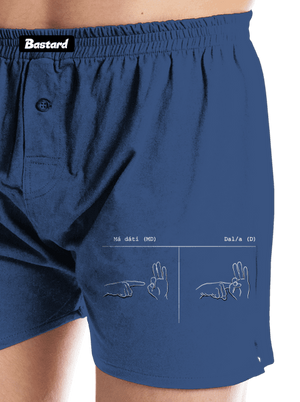 Má dáti dal pánské trenky Blue