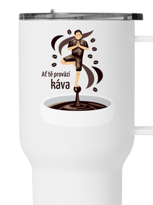 Káva provází termohrnek White