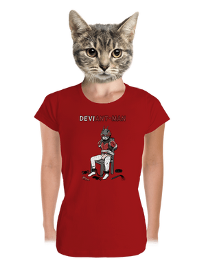DeviAnt-man dámské tričko premium Red Mal