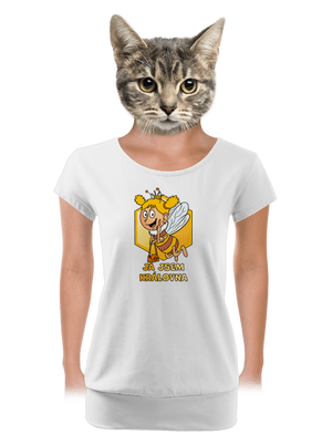 dámské tričko s lemem