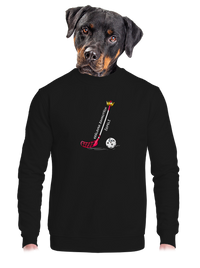 unisex mikina bez kapuce
