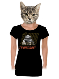 dámské tričko s lemem