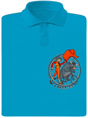 Cyklistický horoskop: Býk pánská polokošile Blue Atol