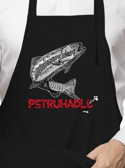 Pstruhadlo zástěra Black