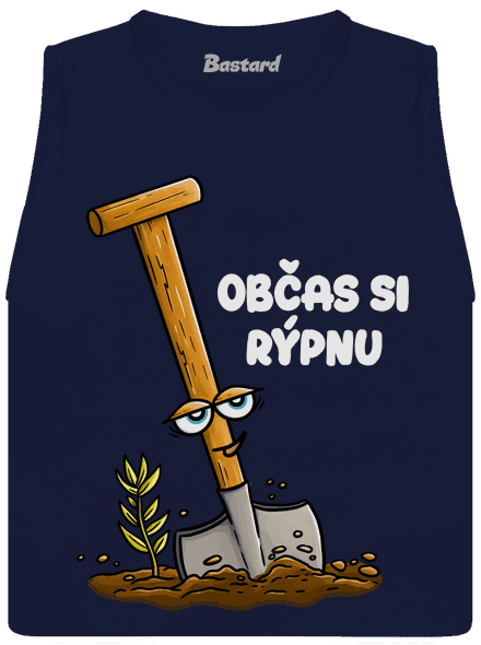 Občas si rýpnu dámské tílko volné Navy