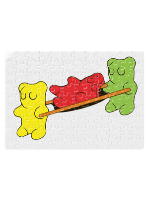 Gumídci puzzle White