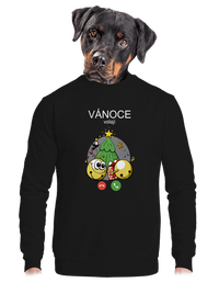 unisex mikina bez kapuce