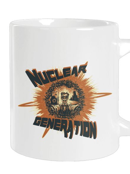 Nuclear generation 2 velký hrnek White