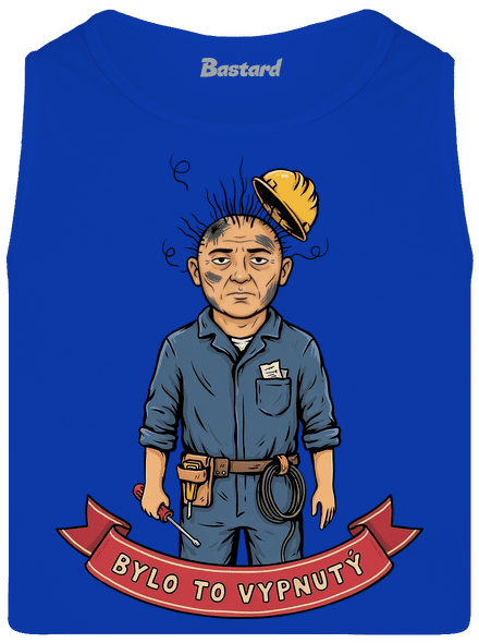 Bylo to vypnutý pánské tílko Royal Blue