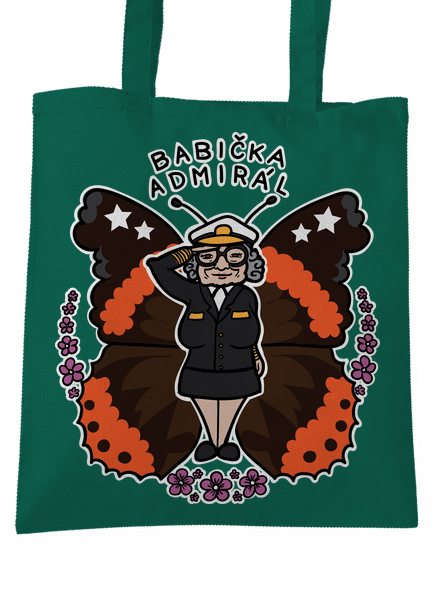 Babička admirál taška Bottle Green WM