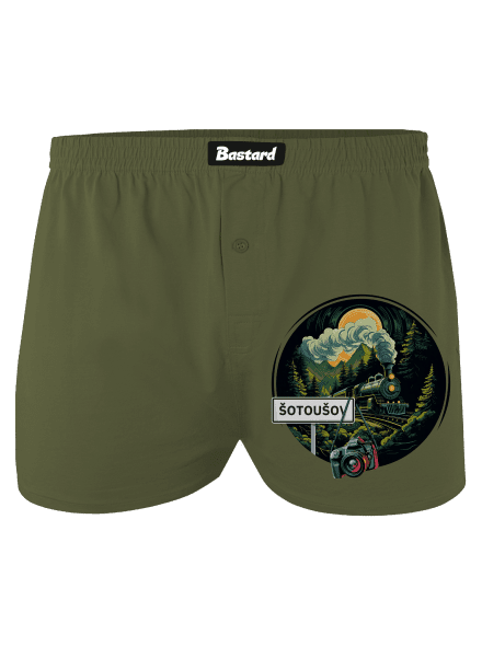 Šotoušov pánské trenky Khaki
