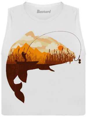 Kapitální úlovek dámské tílko volné White