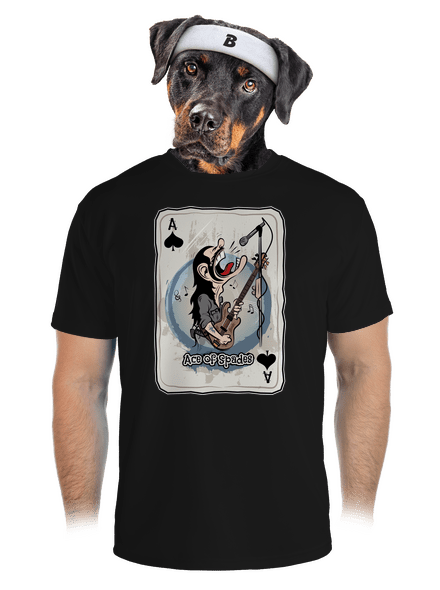 Ace of Spades pánské sportovní tričko Black