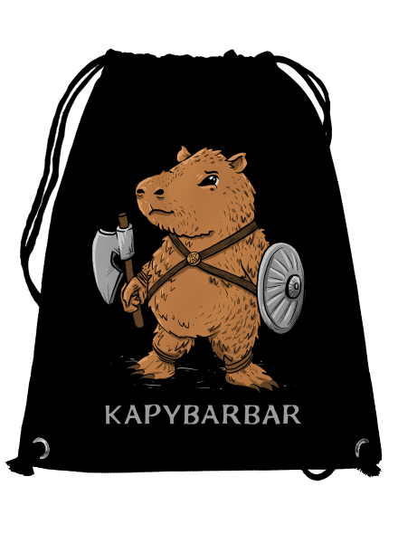 Kapybarbar vak Black