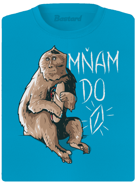 Mňam do p*** dámské sportovní tričko Blue Atol
