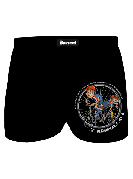 Cyklistický horoskop: Blíženci pánské trenky Black