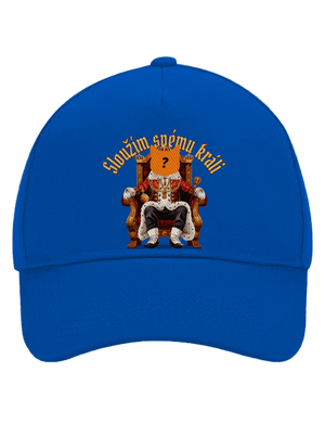 Sloužím svému králi kšiltovka baseballka Bright Royal