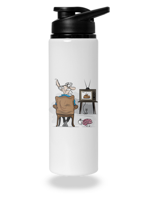 TV News lahev na vodu White